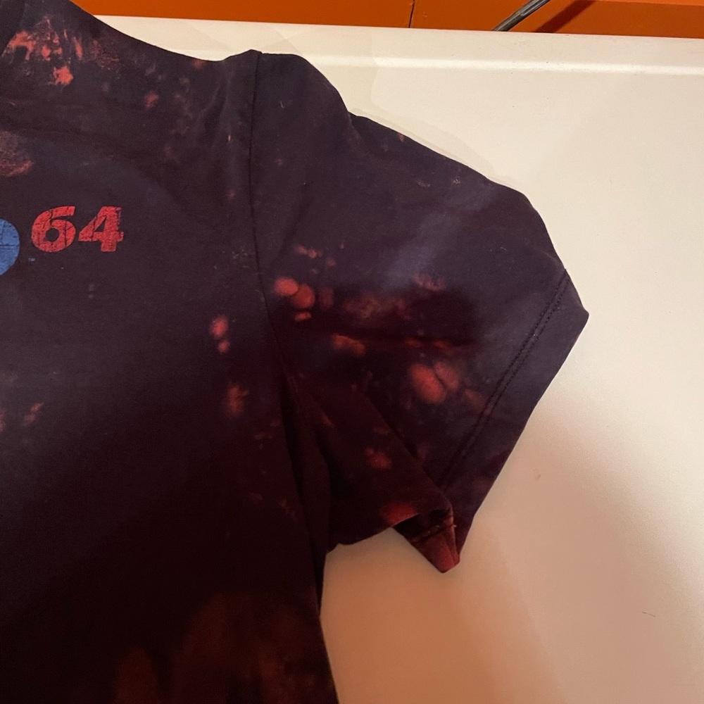 🕹️ Distressed N64 Acid Wash Pink Black Nintendo Awesome Retro US XL 🕹️ - Picture 7 of 11